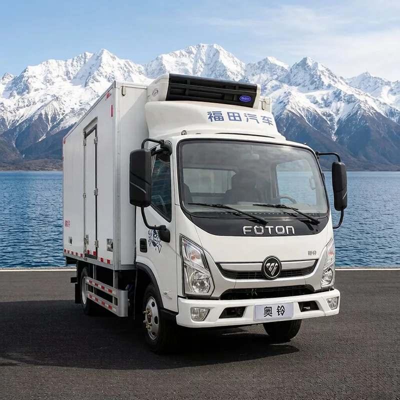 Notes for refrigerated truck.