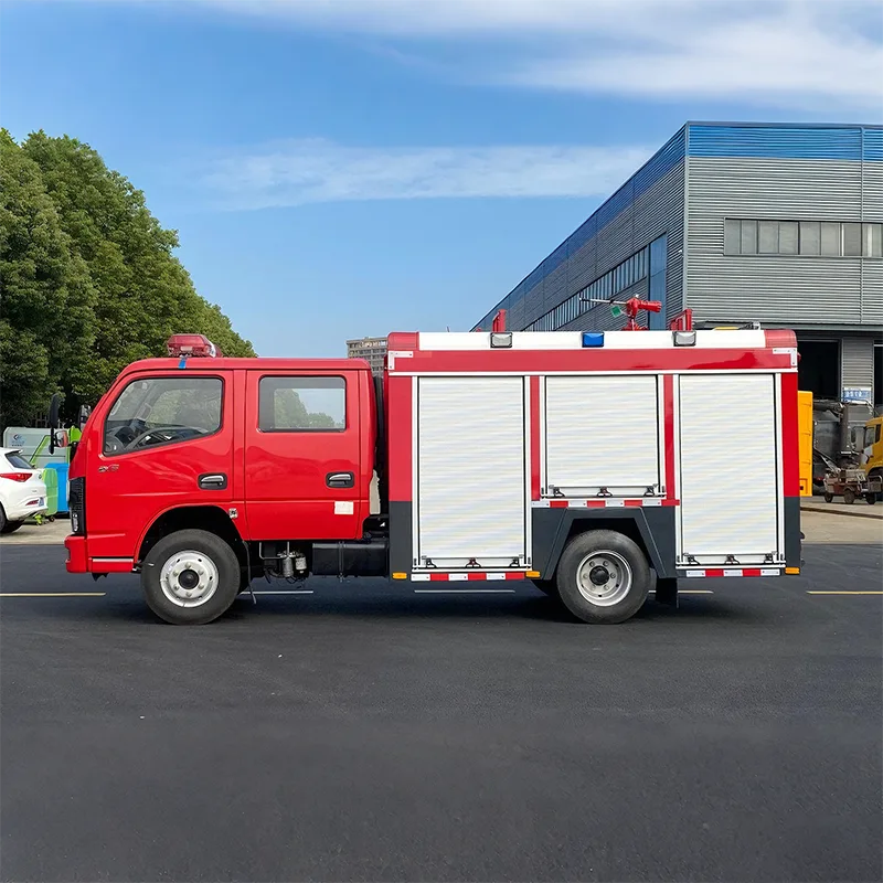 The main features of fire truck.
