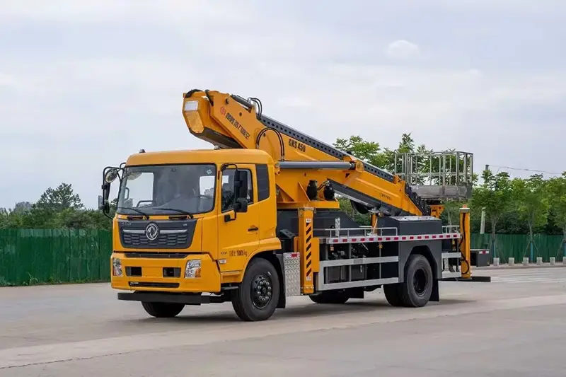 45m Aerial Manlift Work Platform Truck