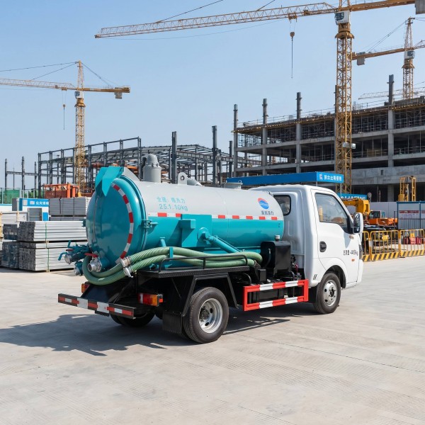 Hot Sale Sewage Suction Truck Cleaning Truck Wastewater Suction Truck