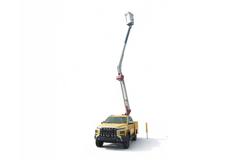Small Articulating Boom Work Truck