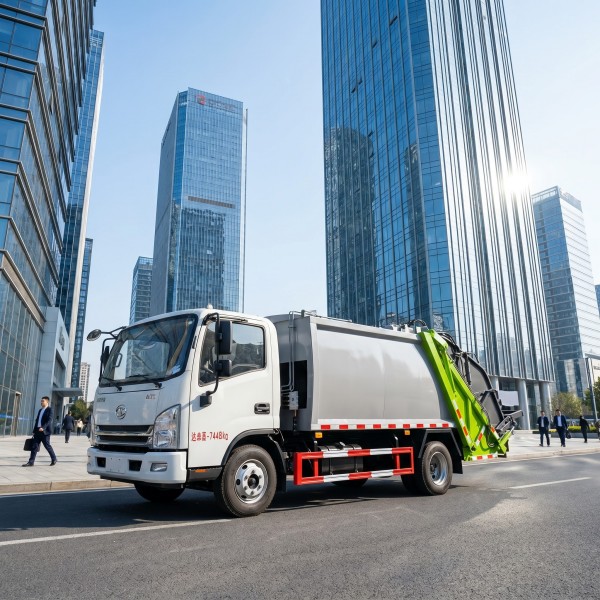 The Best Choice for Urban Sanitation Eco-Friendly Mini Garbage Electric Truck